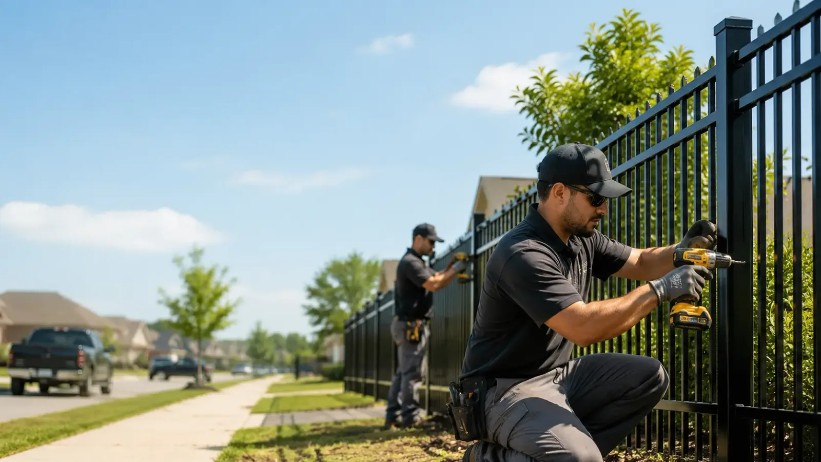 Metal Fence Installation in Rock Port, MO